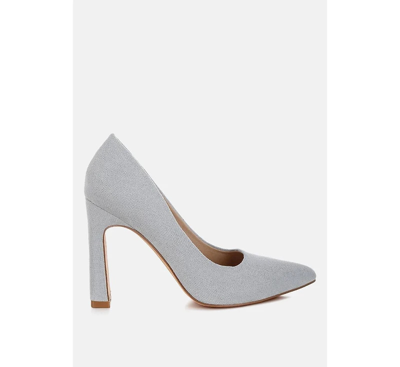Uboa Slim Block Heel Pumps