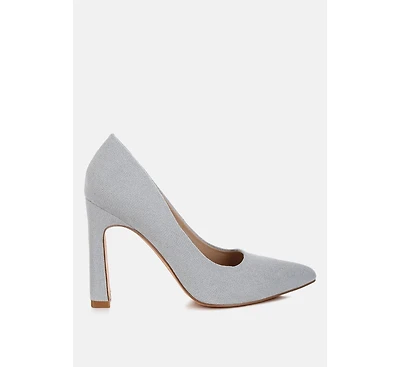 Uboa Slim Block Heel Pumps