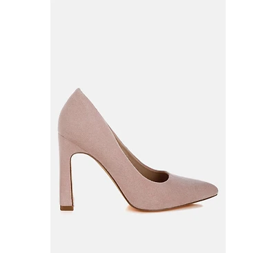 Uboa Slim Block Heel Pumps