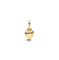 Pandora 14K Gold Plated Heart Mini Dangle Charms