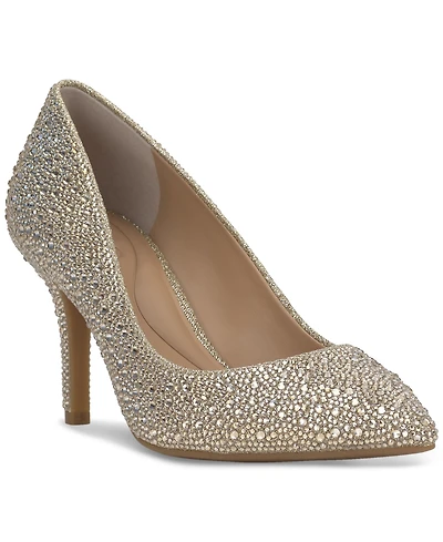 I.n.c. International Concepts Women's Zitah Embellished Pointed Toe Pumps