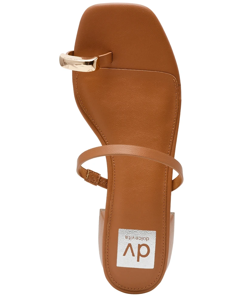 Dv Dolce Vita Women's Narra Toe-Ring Block-Heel Dress Sandals