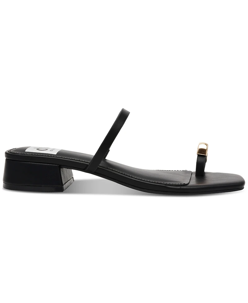 Dv Dolce Vita Women's Narra Toe-Ring Block-Heel Dress Sandals