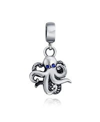 Bling Jewelry Squid Scuba Diver Octopus Dangle Charm Bead Sterling Silver European Bracelet
