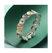 Textured Rose Bracelet