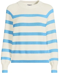 Lands' End Women's Drifter Raglan Sleeve Easy Fit Sweater
