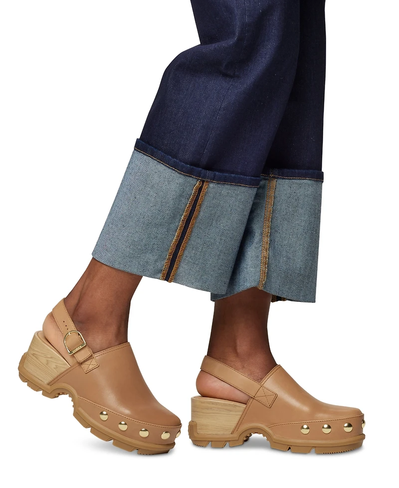 Sorel Women's Roamn Studded Slip On Clogs