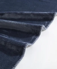 Calvin Klein Modern Solid Reversible Throw Blanket, 70" X 50"