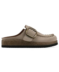White Mountain Women's Bayberry Round Toe Mules