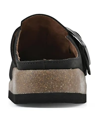 White Mountain Women's Bayberry Round Toe Mules