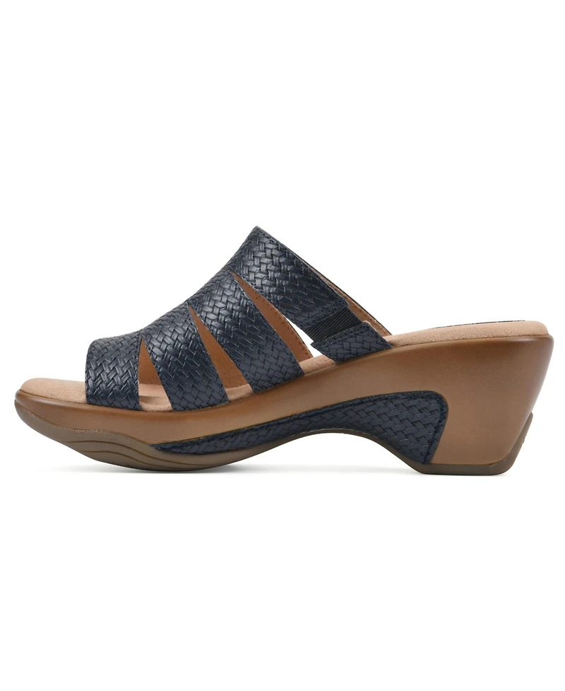 White Mountain Women's Valora Slip-On Clog Sandals