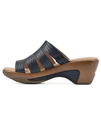 White Mountain Women's Valora Slip-On Clog Sandals
