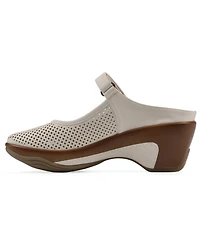 White Mountain Women's Vinto2 Mary Jane Clog Mules