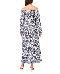 Sam & Jess Women's Printed Pull-On Maxi Skirt