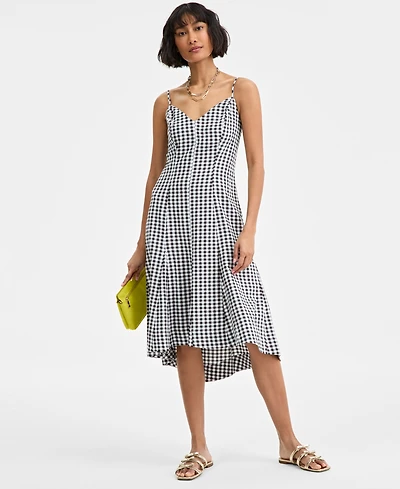 On 34th Women's Mommy & Me Gingham High-Low Midi Dress, Exclusively at Macy's