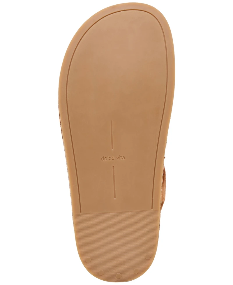 Dolce Vita Women's Stefan Toe Ring Thong Jewelry Footbed Flat Sandals