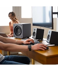 Audioengine S6 6" Powered Compact Subwoofer (Grey)