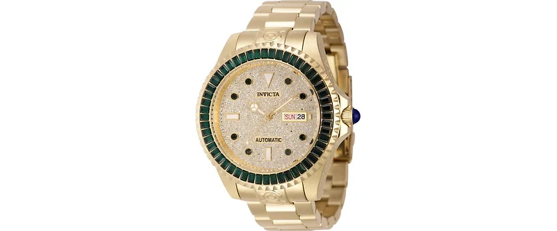 Invicta Men's Pro Diver Automatic 3 Hand Gold