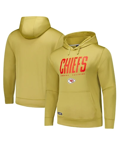 Outerstuff Men's Gold Kansas City Chiefs Top Ranked Pullover Hoodie