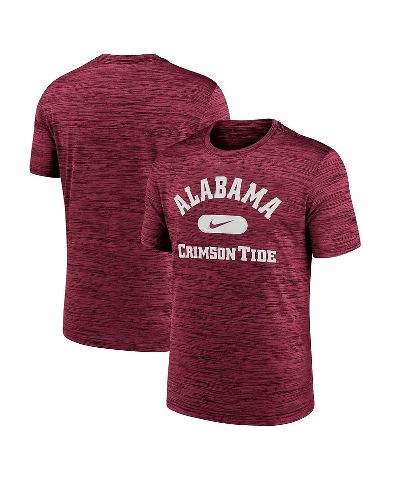 Nike Men's Crimson Alabama Tide Velocity Mascot Performance T-Shirt