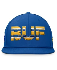 Fanatics Men's Royal Buffalo Sabres Authentic Pro Rink Snapback Hat