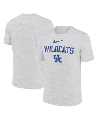 Nike Men's White Kentucky Wildcats Campus Slant Velocity Performance T-Shirt