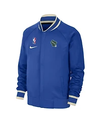 Nike Men's Royal Milwaukee Bucks 2024/25 City Edition Authentic Showtime Performance Full-Zip Jacket