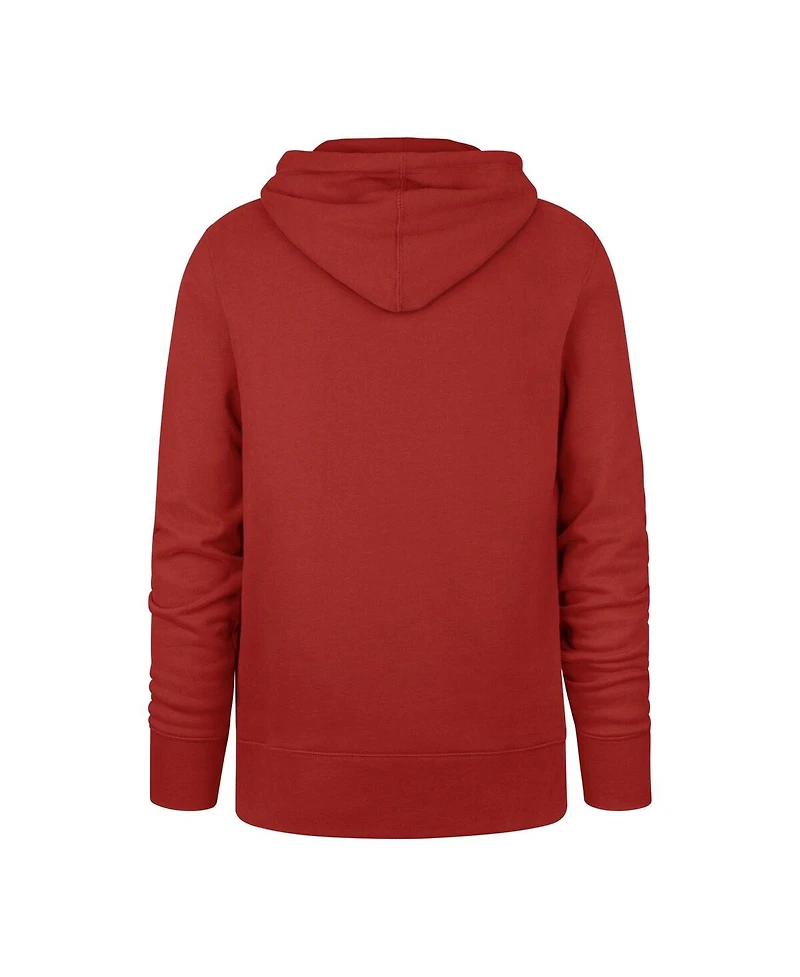 '47 Brand Men's Red Kansas City Chiefs Packed House Headline Pullover Hoodie