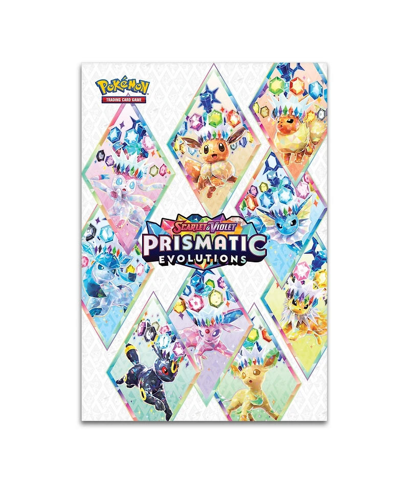 Pokemon Scarlet and Violet Prismatic Evolutions Poster Collection