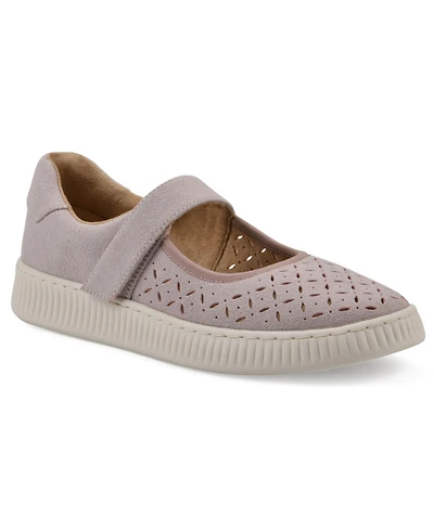 White Mountain Women's Doubles Round Toe Sneakers