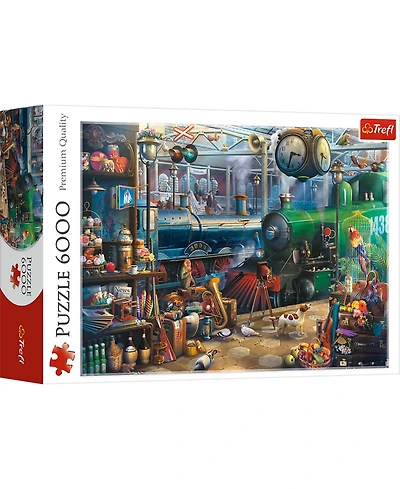 Trefl Red 6000 Piece Puzzle - Train Station