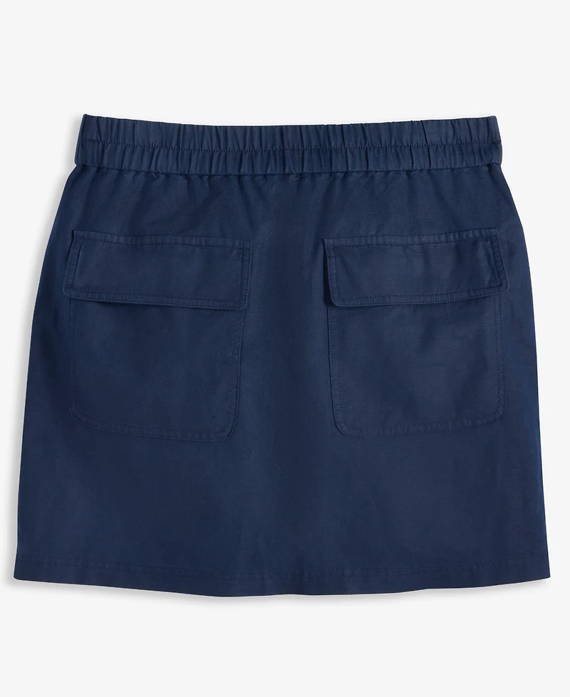 On 34th Women's Solid Linen Mini Skirt, Exclusively at Macy's