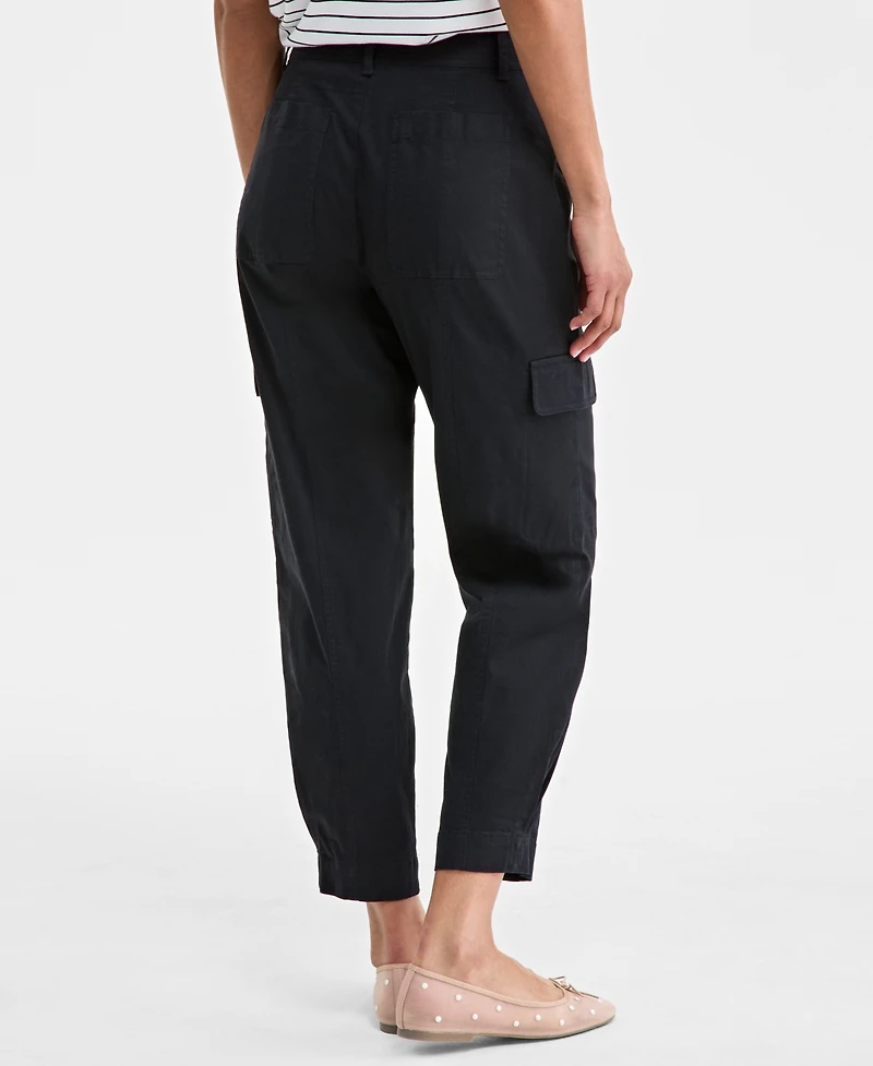 On 34th Women's Tapered Ankle-Length Cargo Pants, Created for Macy's