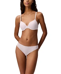 Calvin Klein Women's Invisibles Microfiber Stretch Thong Underwear D3428