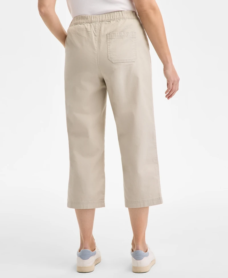 Style & Co Women's Petite Mid-Rise Pull-On Capri Pants, Exclusively at Macy's