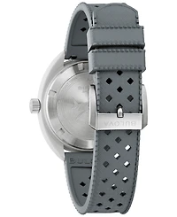 Bulova Men's Snorkel Gray Hnbr Rubber Strap Watch 41mm