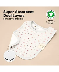 KeaBabies 8-Pack Coast Baby Bibs for Boy, Girl, Drool Bibs, Bib Girls, Boys