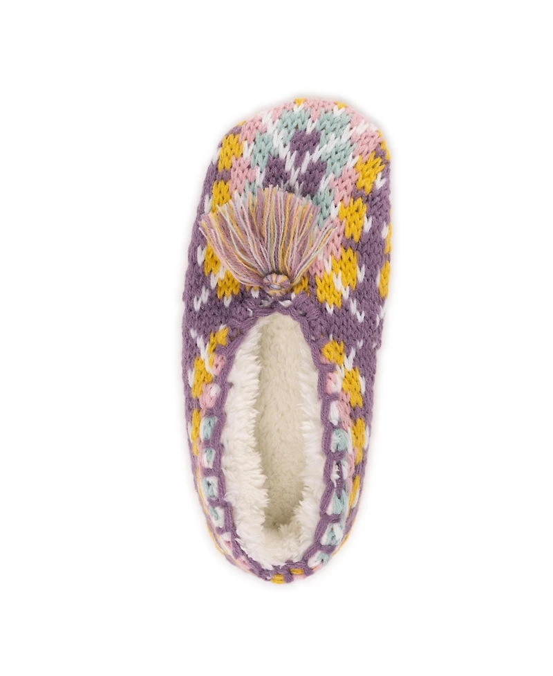 Muk Luks Women's Knit Ballerina Slipper