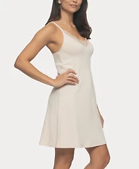 Felina Women's Desiree Short sleeves with Lace Trim Chemise Sleepwear