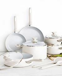GreenPan Dover Ceramic Nonstick 12-Piece Cookware Set