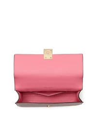 Kate Spade New York Women's Deco Pebbled Mini Flap Chain Crossbody Bag