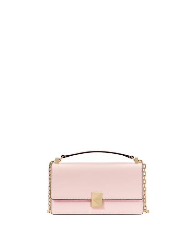 Kate Spade New York Women's Deco Pebbled Mini Flap Chain Crossbody Bag