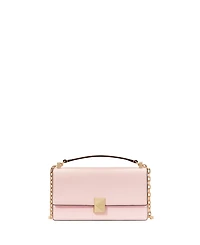 Kate Spade New York Women's Deco Pebbled Mini Flap Chain Crossbody Bag