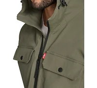 Levi's Men's Hooded Rain Jacket