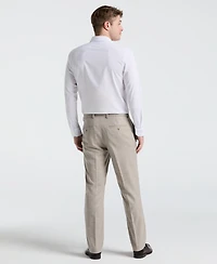 Perry Ellis Portfolio Men's Modern Fit Sharkskin Dress Pants