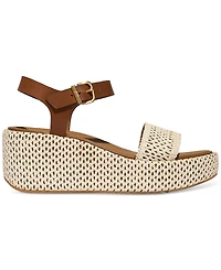 FitFlop Women's Platform Woven Wedge Sandals