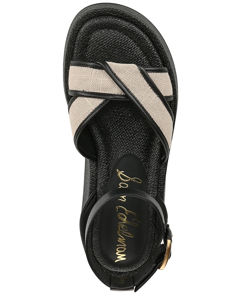 Sam Edelman Women's Nylie Strappy Flat Sandals