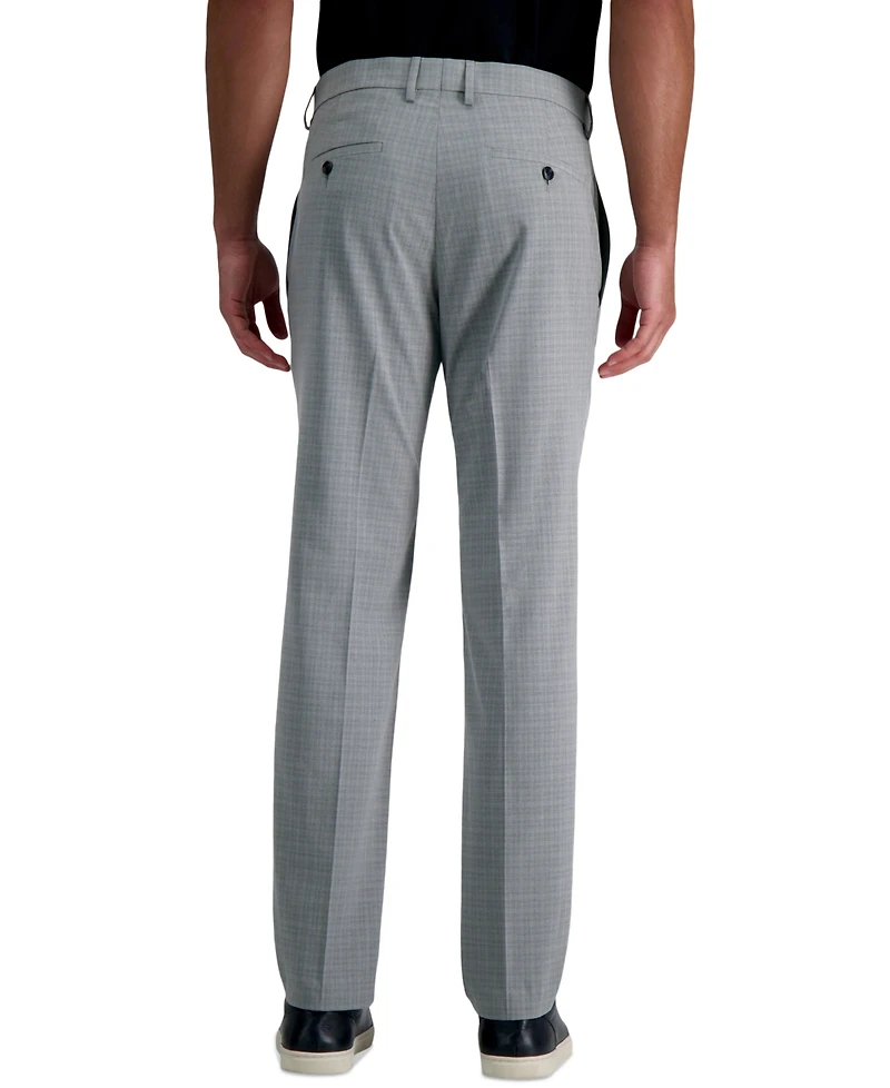 Kenneth Cole Reaction Men's Slim-Fit Stretch Check Dress Pants