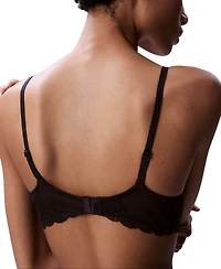 Calvin Klein Women's Sensual Stretch Lace Unlined Full-Coverage Bra QF8120