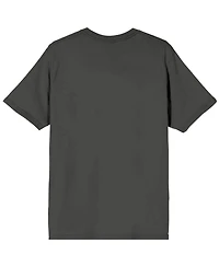 Harry Potter Men's Hogwarts Crest Charcoal Heather T-shirt-xxl